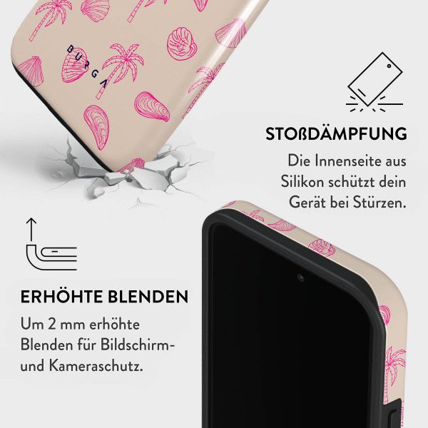 Burga Tough Back Cover für das iPhone 14 Pro Max - Beach Please