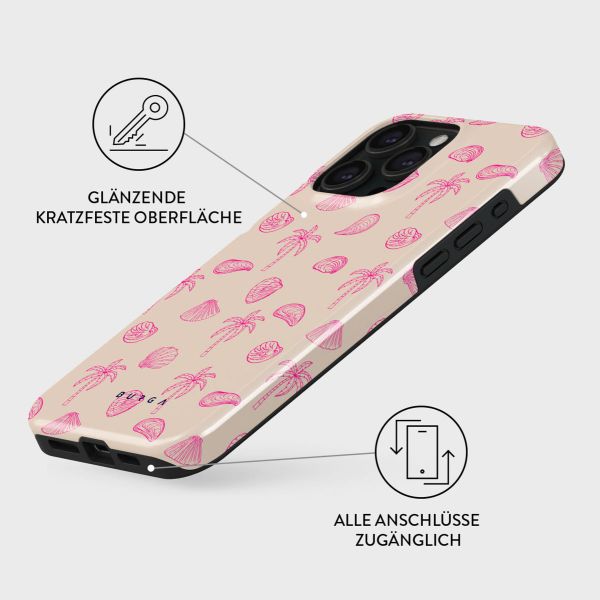 Burga Tough Back Cover für das iPhone 15 Pro Max - Beach Please