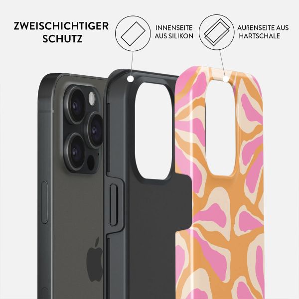 Burga Tough Back Cover für das iPhone 15 Pro Max - Aloha