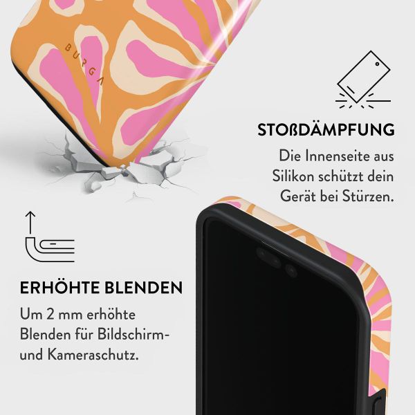 Burga Tough Back Cover für das iPhone 15 Pro Max - Aloha