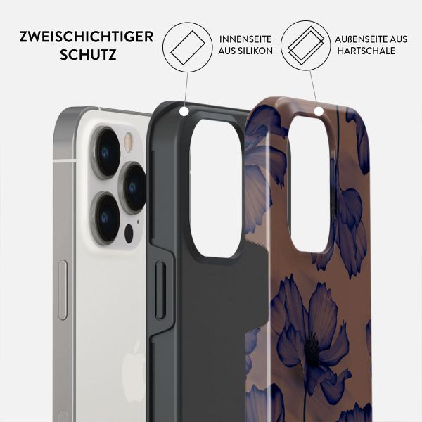 Burga Tough Back Cover für das iPhone 14 Pro - Velvet Night