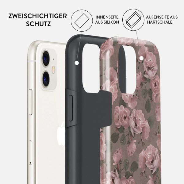 Burga Tough Back Cover für das iPhone 11 - Vintage Glamour