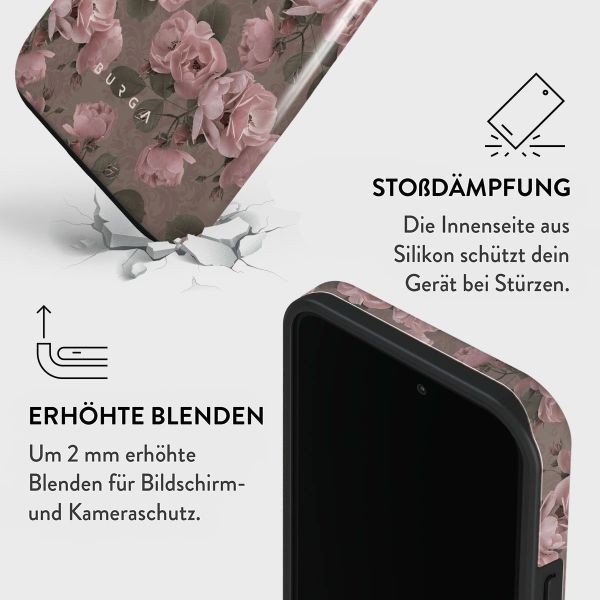 Burga Tough Back Cover für das iPhone 14 Pro - Vintage Glamour