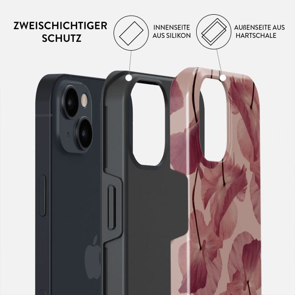 Burga Tough Back Cover für das iPhone 15 - Tender Kiss