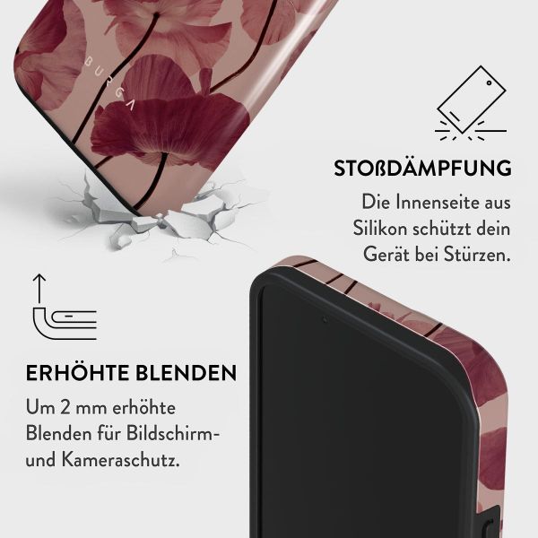 Burga Tough Back Cover für das iPhone 15 - Tender Kiss