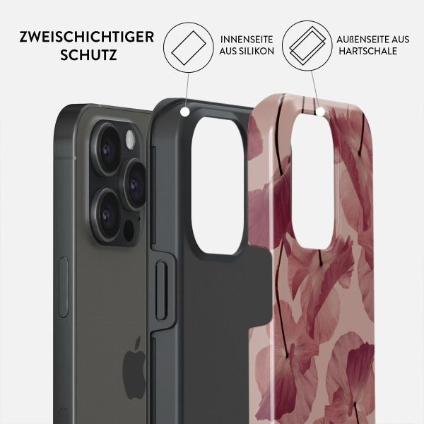 Burga Tough Back Cover für das iPhone 15 Pro - Tender Kiss