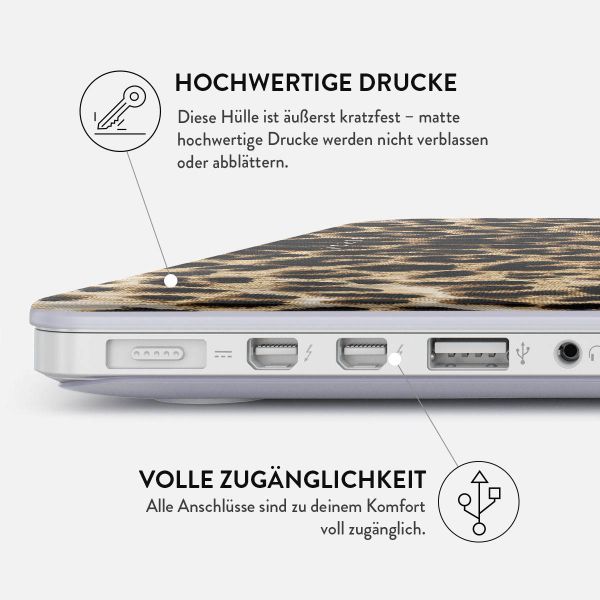 Burga Hardshell Hülle für das MacBook Pro 14 Zoll (2021) / Pro 14 Zoll (2023) M3 chip - A2442 / A2779 / A2918 - Player