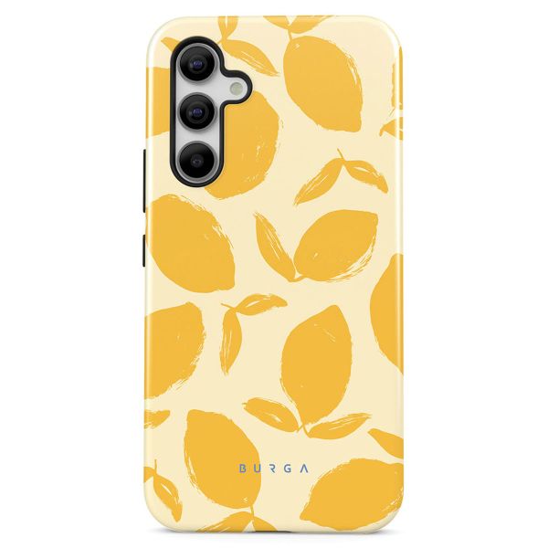 Burga Tough Back Cover für das Samsung Galaxy A54 - Lemon Tart