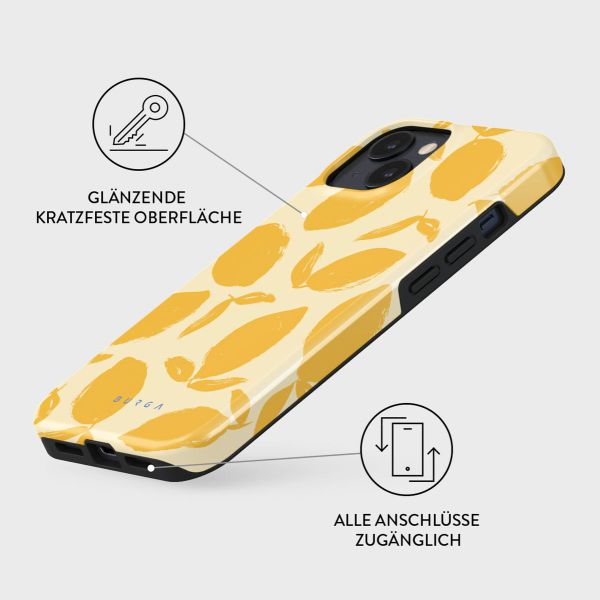 Burga Tough Back Cover für das iPhone 13 - Lemon Tart