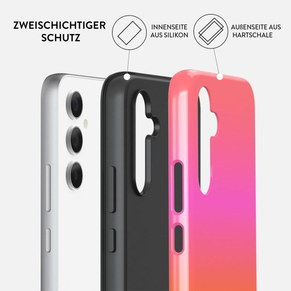 Burga Tough Back Cover für das Samsung Galaxy A54 - Sunset Club