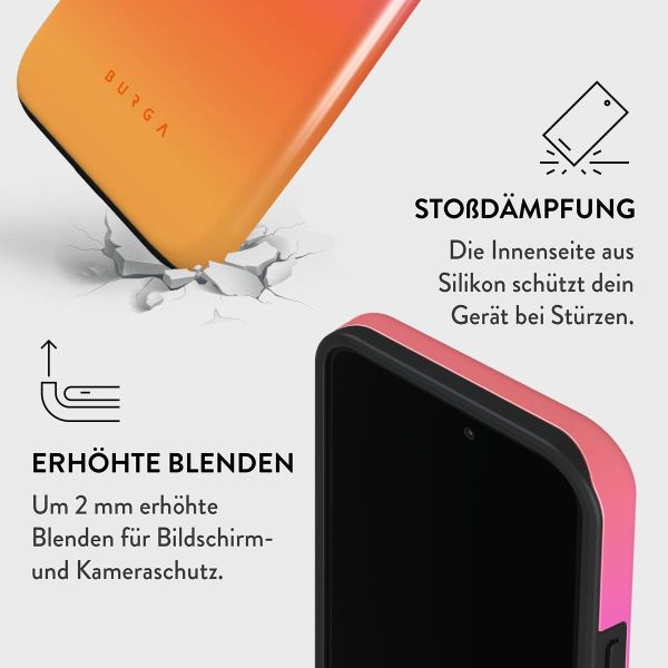 Burga Tough Back Cover für das iPhone 14 Pro - Sunset Club