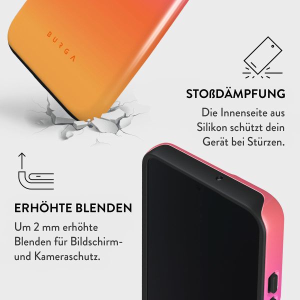 Burga Tough Back Cover für das Samsung Galaxy S22 - Sunset Club