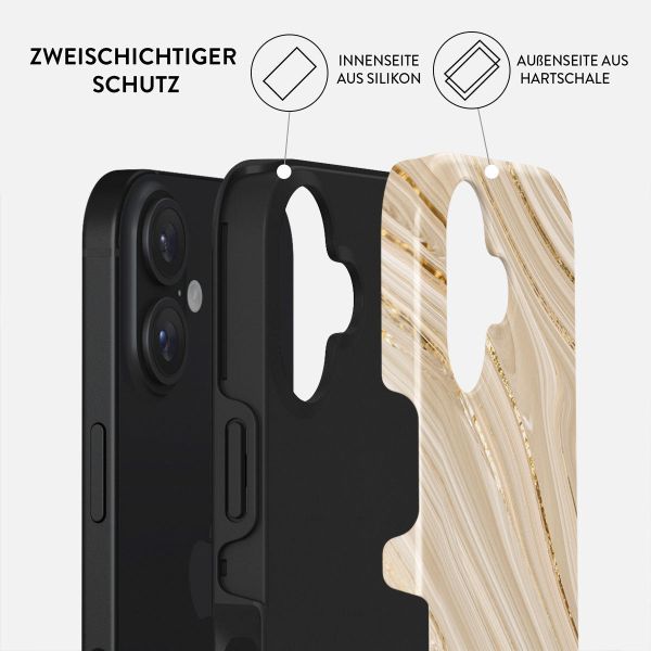 Burga Tough Back Cover für das iPhone 16 Plus - Full Glam