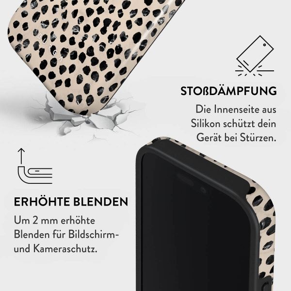 Burga Tough Back Cover für das iPhone 16 Pro - Almond Latte