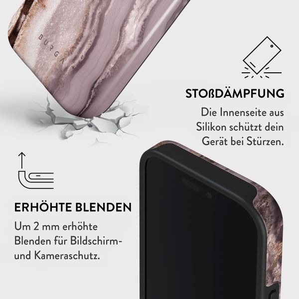 Burga Tough Back Cover für das iPhone 16 Pro Max - Golden Taupe