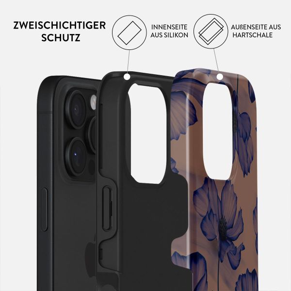 Burga Tough Back Cover für das iPhone 16 Pro Max - Velvet Night