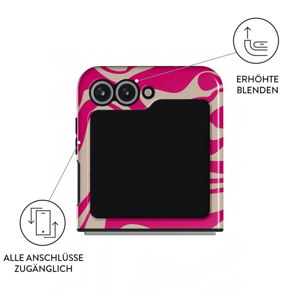 Burga Tough Back Cover für das Samsung Galaxy Z Flip 6 - Siren