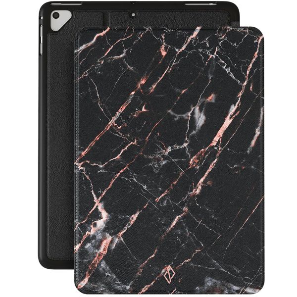 Burga Tablet Case für das iPad 6 (2018) 9.7 Zoll / iPad 5 (2017) 9.7 Zoll - Rosé Gold Marble