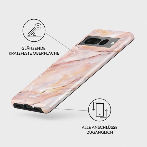 Burga Tough Back Cover für das Google Pixel 7 Pro - Morning Sunshine