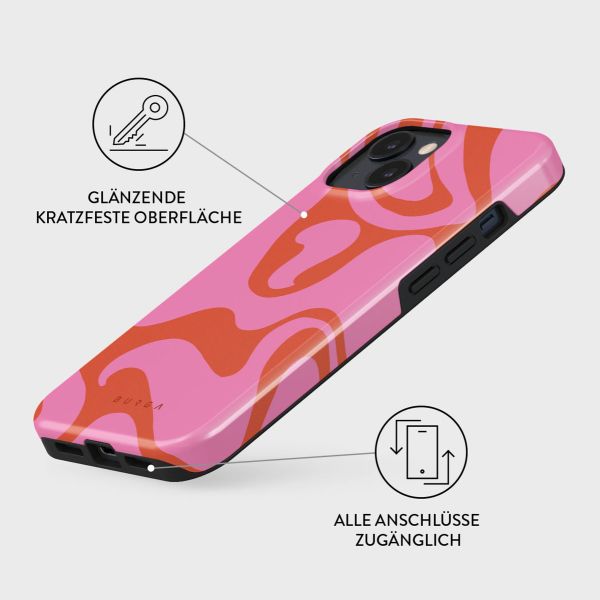 Burga Tough Back Cover für das iPhone 15 - Ride The Wave