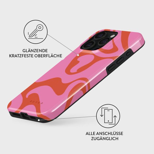 Burga Tough Back Cover für das iPhone 15 Pro Max - Ride The Wave