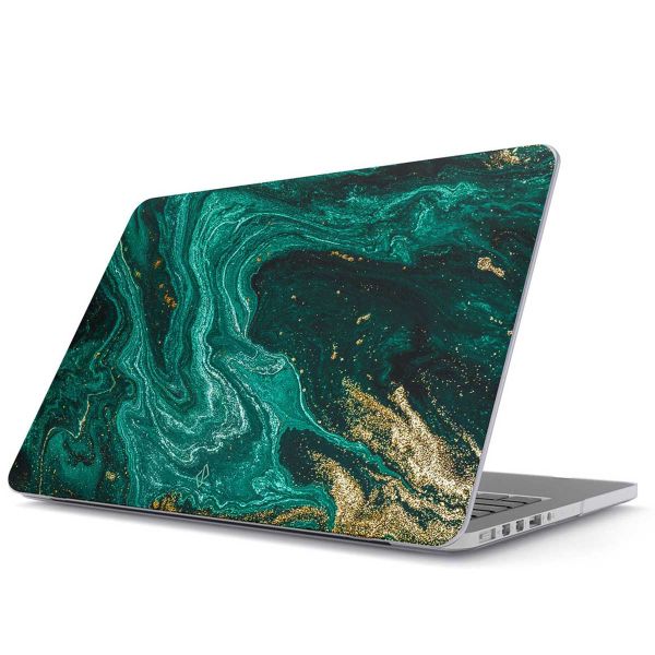 Burga Hardshell Hülle für das MacBook Pro 13 Zoll (2020 / 2022) - A2289 / A2251 / A2338 - Emerald Pool