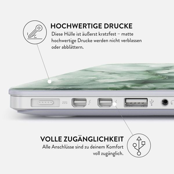 Burga Hardshell Hülle für das MacBook Pro 13 Zoll (2020 / 2022) - A2289 / A2251 / A2338 - Pistachio Cheesecake