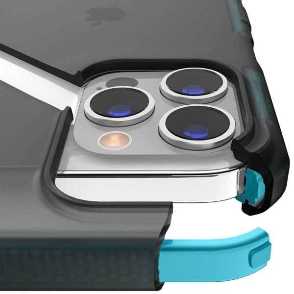 Itskins Supreme Frost Backcover iPhone 13 Pro Max - Blau