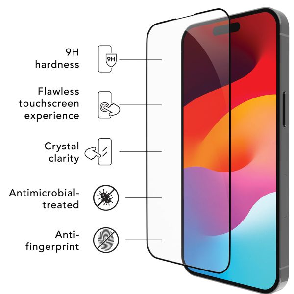 dbramante1928 Eco Shield Screenprotector - Nachhaltige Displayschutzfolie für das iPhone 15