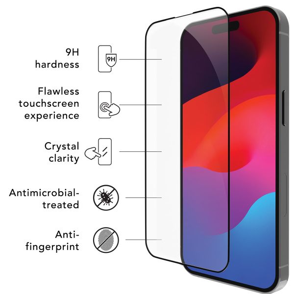 dbramante1928 Eco Shield Screenprotector - Nachhaltige Displayschutzfolie für das iPhone 15 Pro