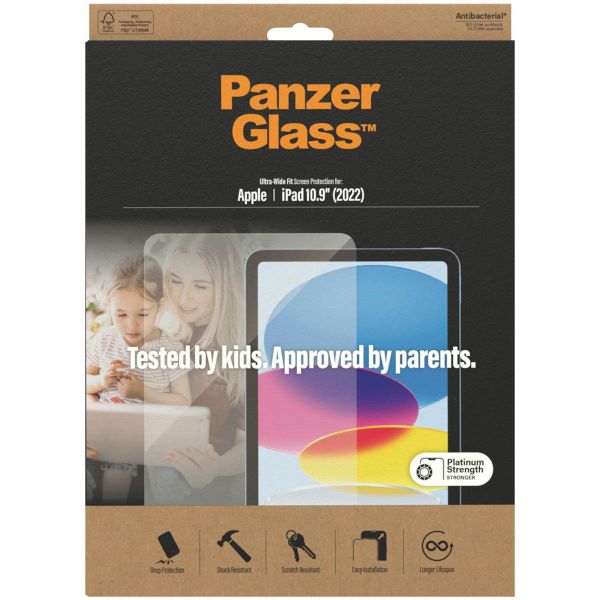 PanzerGlass Screenprotector für das iPad 10 (2022) 10.9 Zoll