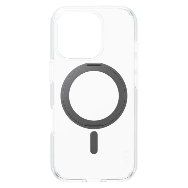 PanzerGlass CARE Kickstand Case MagSafe für das iPhone 16 Pro - Schwarz