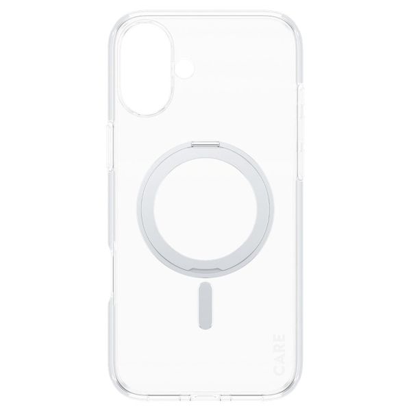 PanzerGlass CARE Kickstand Case MagSafe für das iPhone 16 Plus - Silber