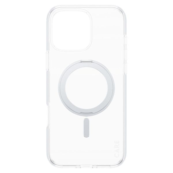 PanzerGlass CARE Kickstand Case MagSafe für das iPhone 16 Pro Max - Silber