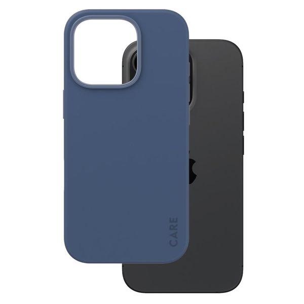 PanzerGlass CARE Fashion Back Cover MagSafe für das iPhone 16 Pro - Blau