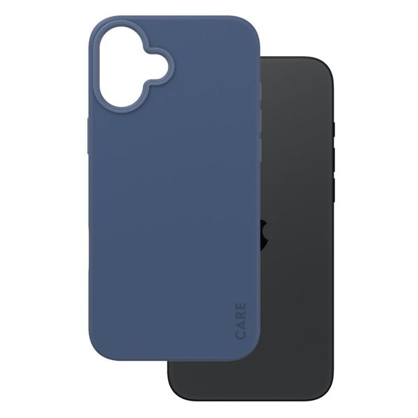 PanzerGlass CARE Fashion Back Cover MagSafe für das iPhone 16 Plus - Blau