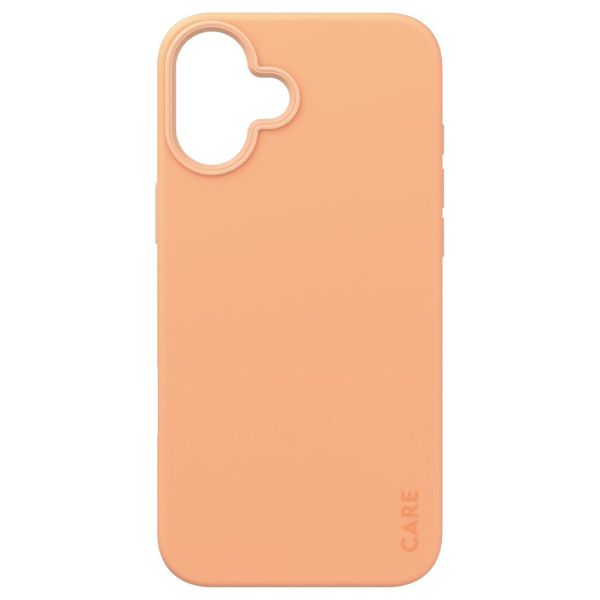 PanzerGlass CARE Fashion Back Cover MagSafe für das iPhone 16 Plus - Peachy