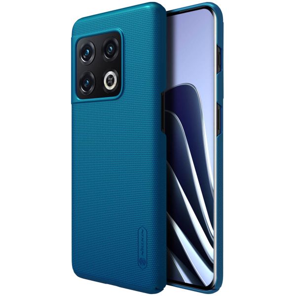 Nillkin Super Frosted Shield Case für das OnePlus 10 Pro - Blau