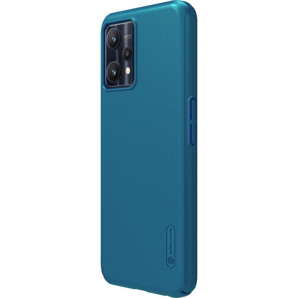 Nillkin Super Frosted Shield Case für das Realme 9 Pro - Blau