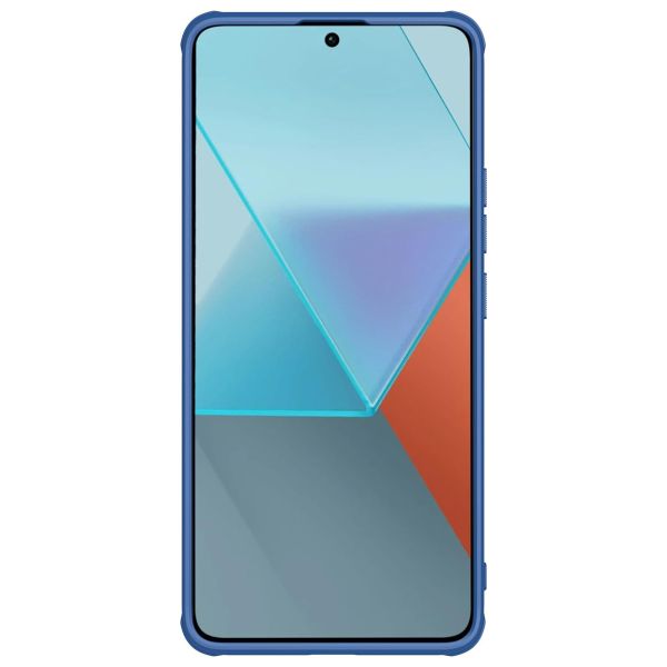 Nillkin Super Frosted Shield Pro Case für das Xiaomi Redmi Note 13 Pro Plus (5G) - Blau