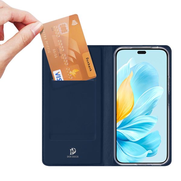 Dux Ducis Slim TPU Klapphülle für das Honor 200 Lite - Dunkelblau