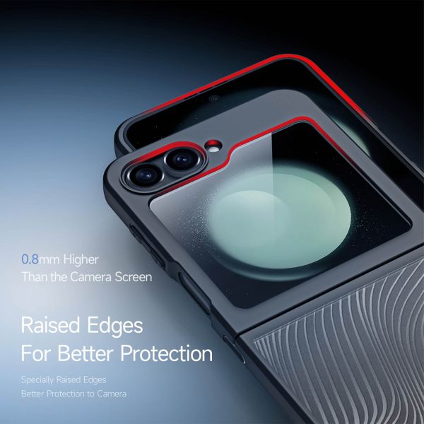 Dux Ducis Aimo Back Cover für das Samsung Galaxy Z Flip 6 - Transparent