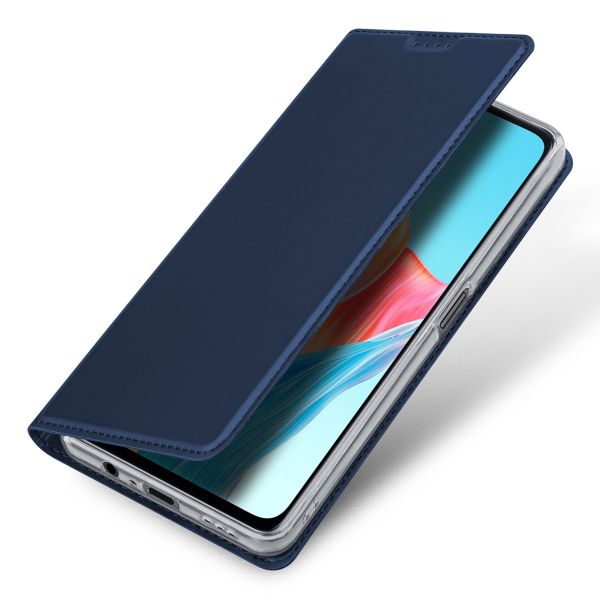 Dux Ducis Slim TPU Klapphülle für das Oppo A98 - Dunkelblau