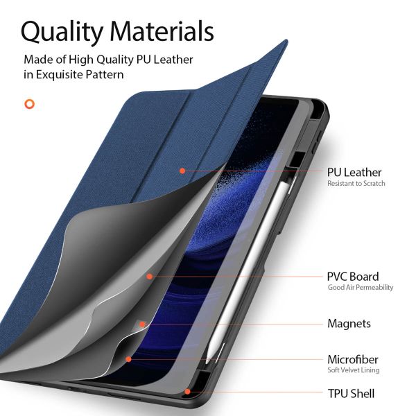 Dux Ducis Domo Klapphülle für das Xiaomi Pad 6 / 6 Pro - Dunkelblau