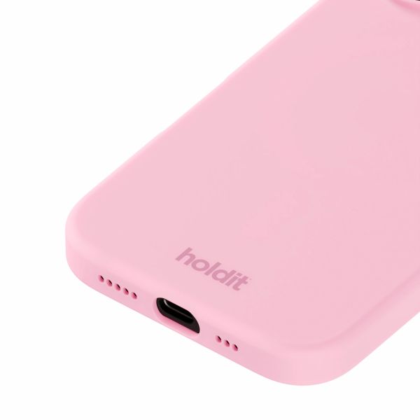 Holdit Silicone Case für das iPhone 16 - Pink