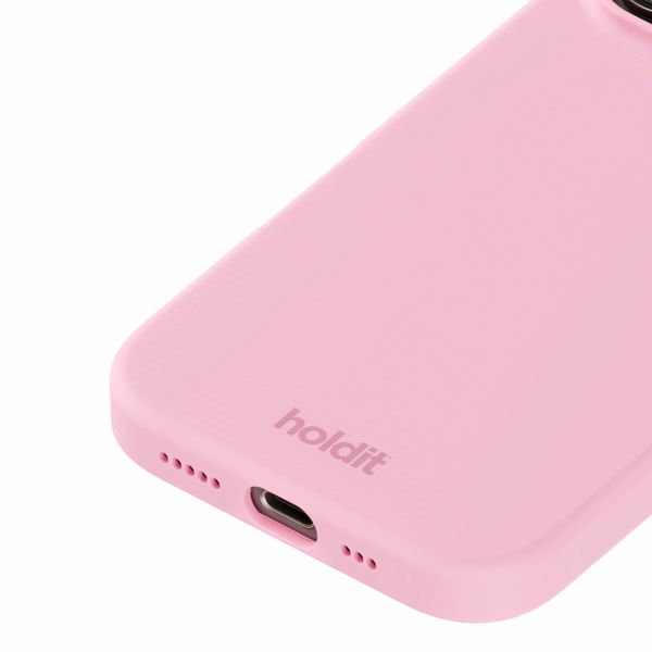 Holdit Silicone Case für das iPhone 16 Pro - Pink