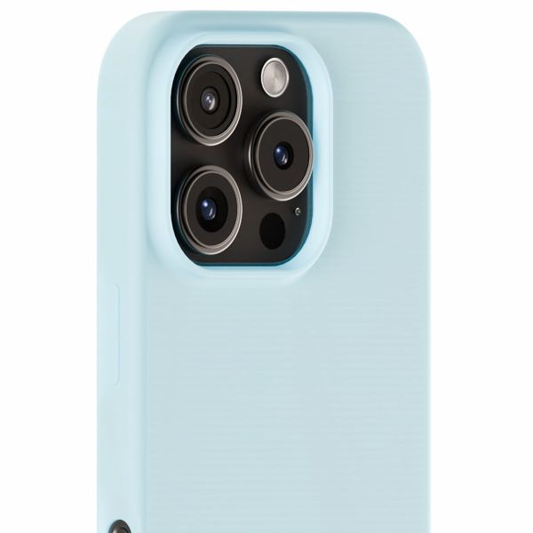 Holdit Silicone Case für das iPhone 16 Pro Max - Mineral Blue