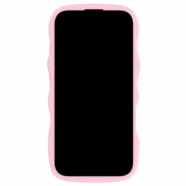 Holdit Wavy Case für das iPhone 16 Plus - Pink