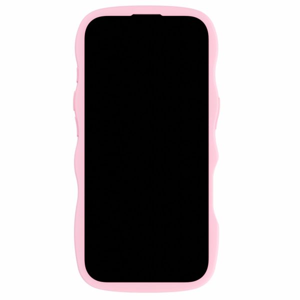 Holdit Wavy Case für das iPhone 16 Pro Max - Pink