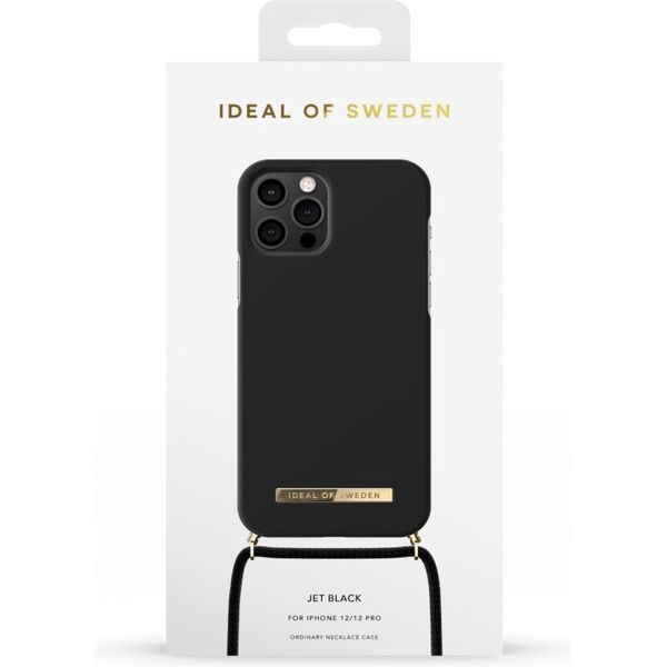 iDeal of Sweden Ordinary Necklace Case für das iPhone 12 (Pro) - Jet Black